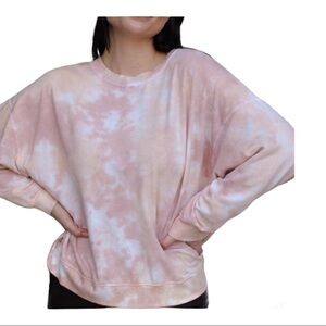 Found Step Hem Tie Dye Sweatshirt Size M